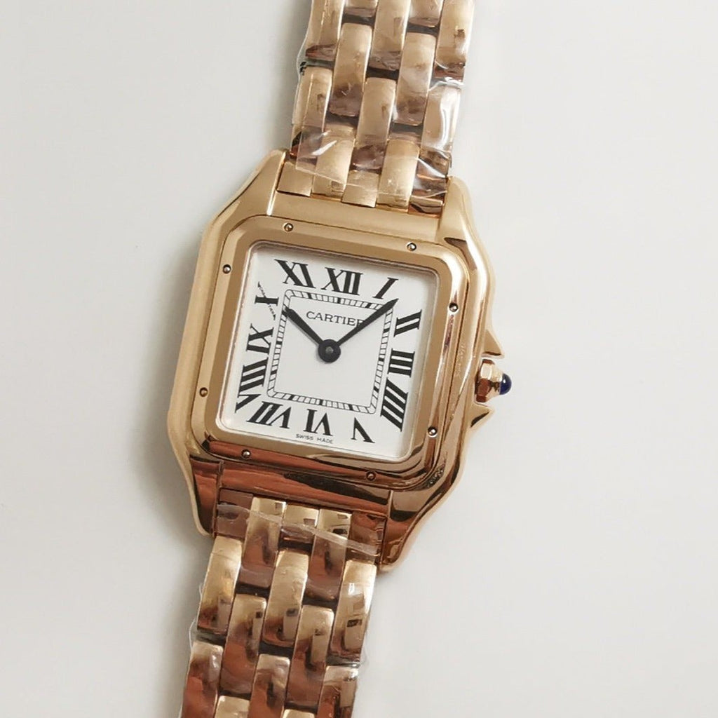 CARTIER PANTHERE DE CARTIE QUARTZ PINK GOLD CASE