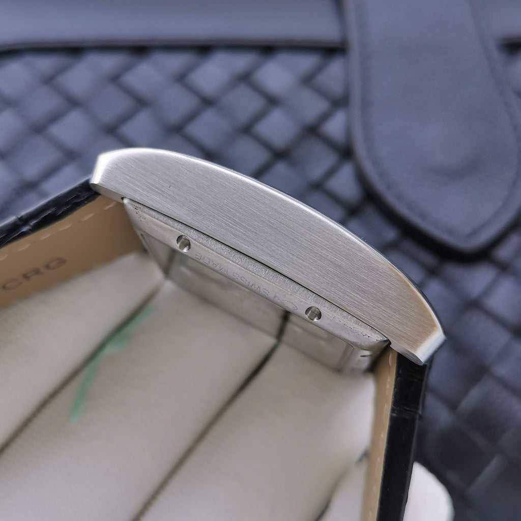 CARTIER TANK MC SECOND TIME STEEL CASE