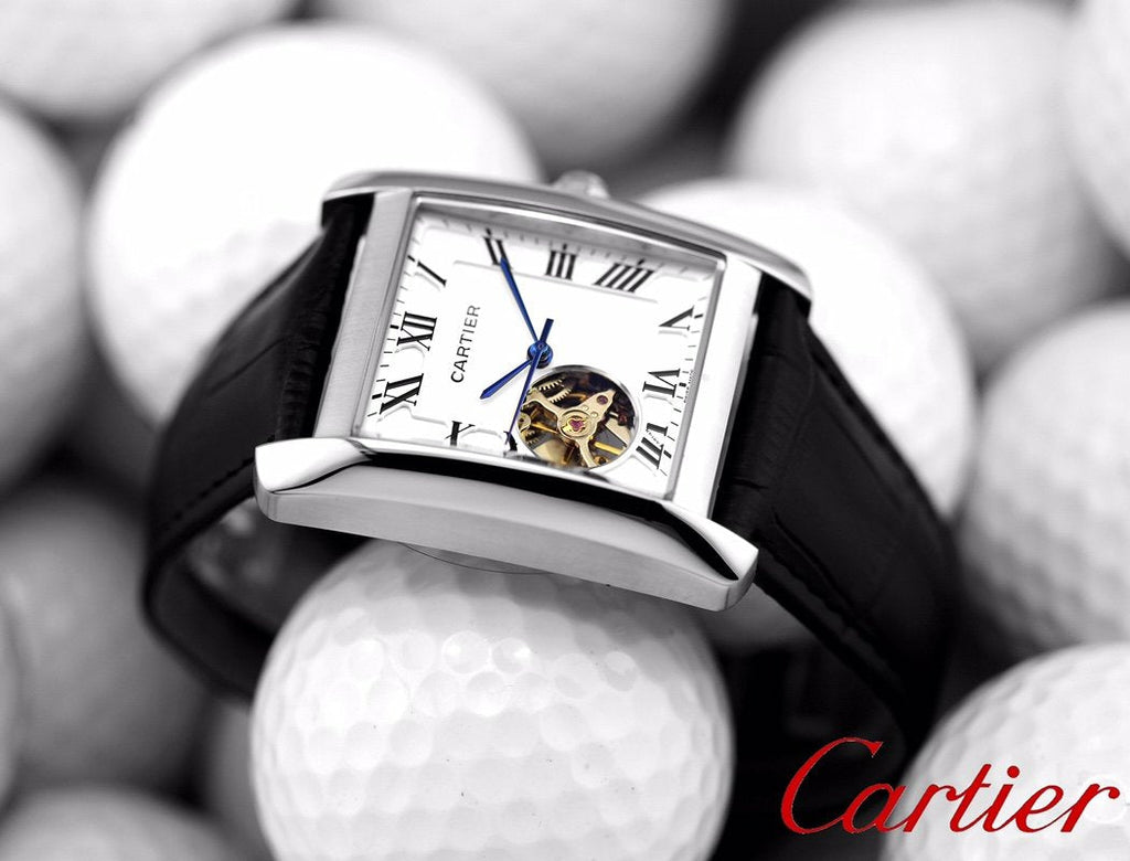 CARTIER TANK MC TOURBILLON STEEL LIMITED EDITION