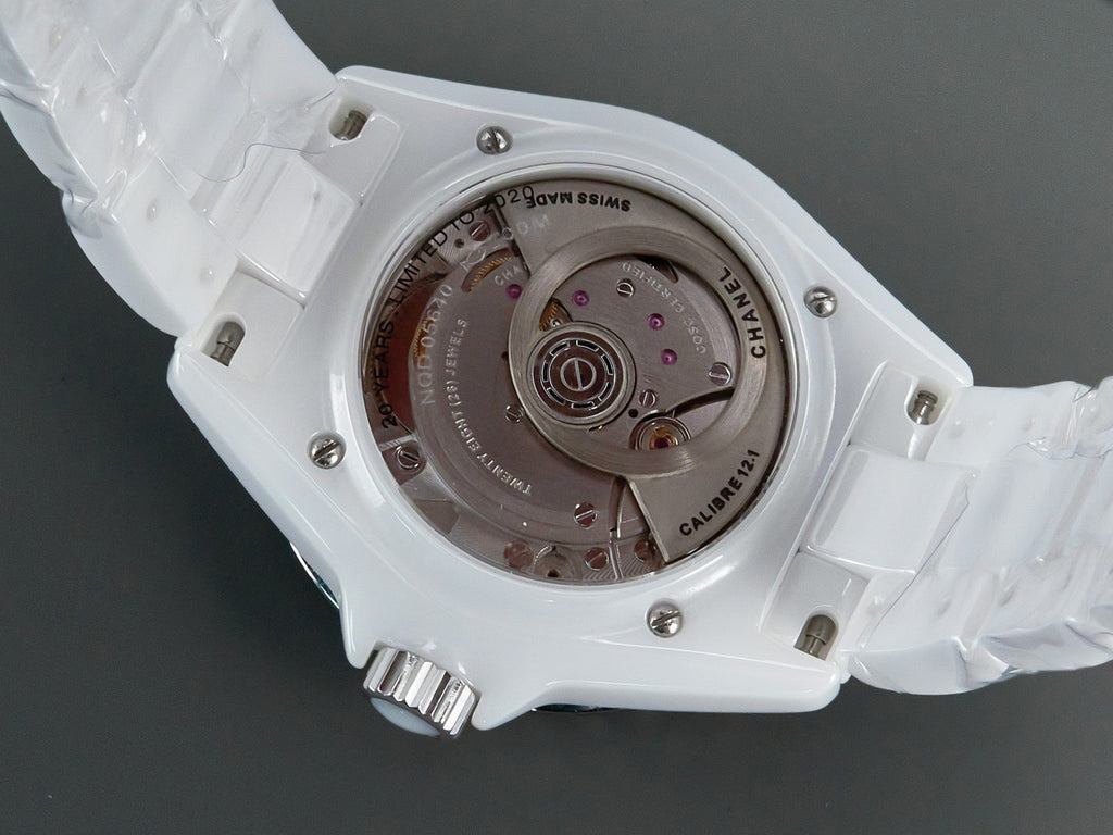 CHANEL J12 38mm Automatic 20Th Anniversary White Ceramic