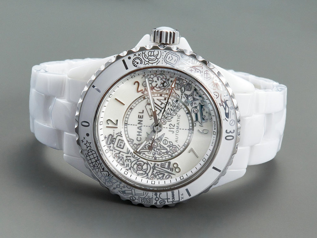CHANEL J12 38mm Automatic 20Th Anniversary White Ceramic