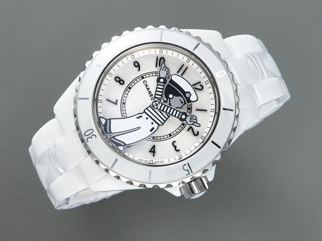 CHANEL J12 38mm Mademoiselle Automatic White Ceramic