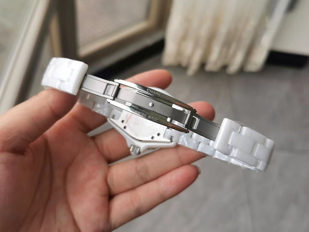 CHANEL J12 38mm Quartz 20Th Anniversary White Ceramic